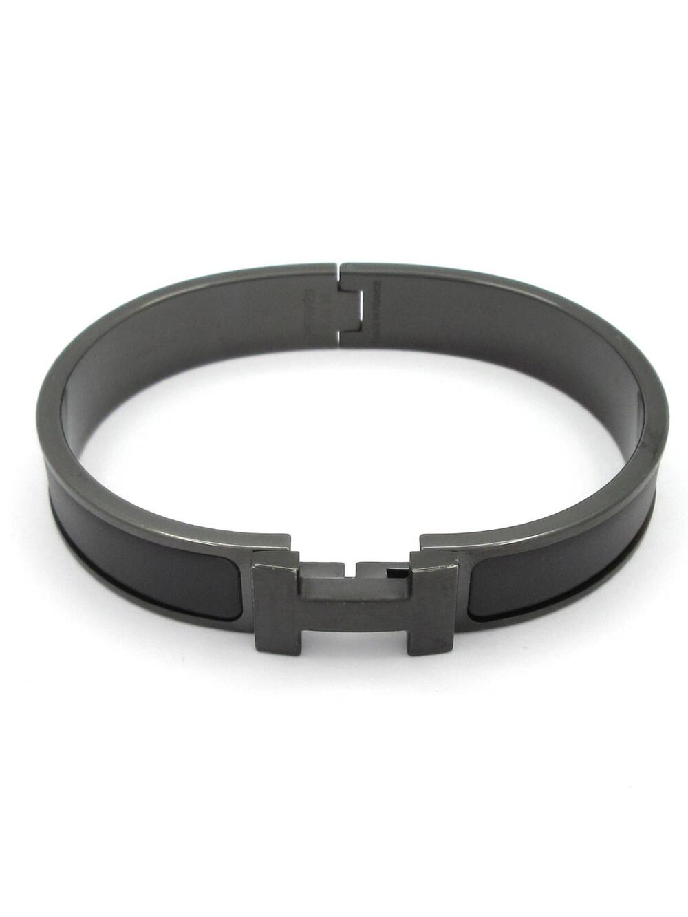 Hermes Clic Hh Black Hardware Ceramic #358483H10B